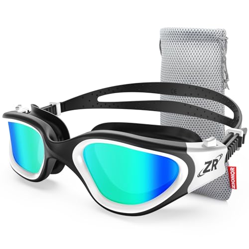 Image of ZIONOR Swim Goggles, Upgraded G1 Polarized Swimming Goggles Anti-Fog for Adult Men Women