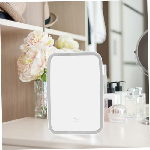 Miroir de maquillage portable à LED avec éclairage ajustable haute précision - 5