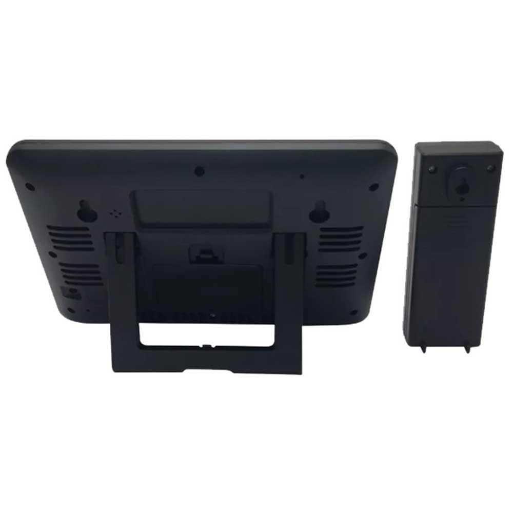 Stazione Meteorologica Wireless DENVER WS-520. Termometro igrometro digitale per la misurazione della temperatura e dell'umidità interna/esterna. Indicatore finestra aperta.