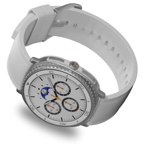 Image of SAMSUNG Galaxy Watch 8 Classic | 46mm, Rotating Bezel | AI Smartwatch w / 1.34 inch AMOLED, Wear OS 6, Wi-Fi, Bluetooth, GPS Fitness Tracker, IP68, MIL-STD-810H | International Model L500 | w /Fast Charger,