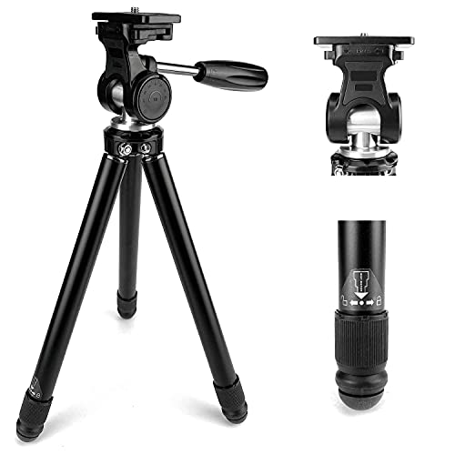 Acuvar 49" Pro Series Professional Steel Camera Tripod With Smooth Ball Head, Quick Release, Single Twist Lock Leg Extension For All Dslr Canon, Nikon, Sony, Samsung, Olympus, Panasonic & Pentax #TOP4