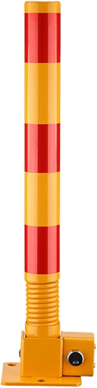 Aioneer Safety Bollard Parking Barriers Driveway Security Posts Parking Posts With Reflective Strips Security Bollards For Entrances For Garage Parking Lot