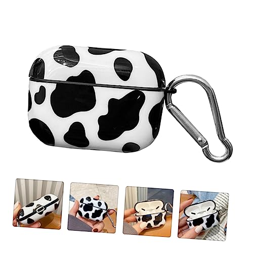 UKCOCO 2 Peças Capas De Fone De Ouvido Com Padrão De Vaca Capa De Fone De Ouvido De Aparência Capa D