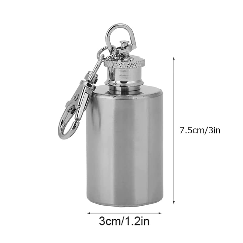 Amazon.co.jp: NA スキットル 1ozステンレス製 ヒップフラスコ