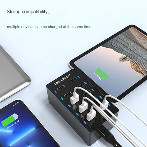 Chargeur USB 50W multi-ports pour éviter la panne de batterie