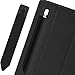 BoxWave Stylus Pouch Compatible with Purism Librem 5 - Stylus PortaPouch, Pen Stylii Holder Carrier Portable Self-Adhesive - Jet Black