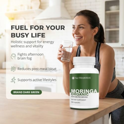 Nutra Wave Organic Moringa Capsules