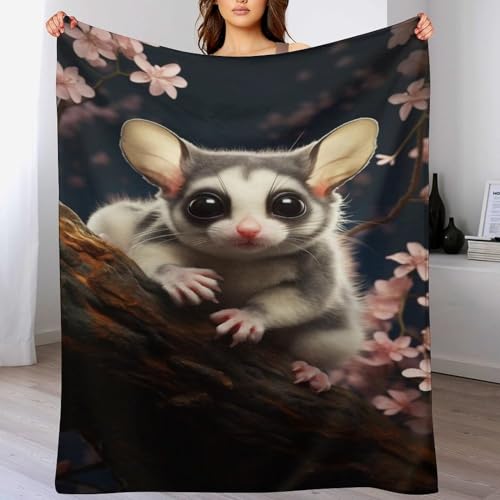 Couverture planeur à sucre douce et moelleuse en flannel