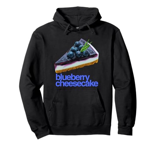 Blueberry Cheesecake Graphic Design – Food Illustration Tee Pullover Hoodie