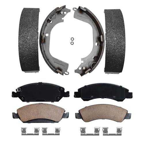 Detroit Axle - Brake Kit for 2008-2013 Chevy Silverado GMC Sierra 1500, 2009 2010 2011 2012, 2 Front...