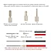 FLY_H Bicycle Internal Cable Routing Tool Kit，Bicycle Carbon Fiber Frame, Bike Di2 Wires Frame Internal Threading Tool, Brake Cable Hose Cable Routing Kit Wire Tube Magnet Lead,Storage Accessories
