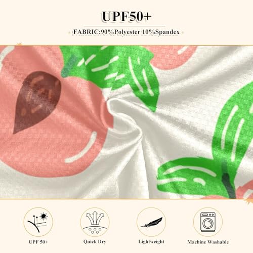 Peach Leaf Beige Boy's Rash Guard Swim Shirt Long Sleeve Sun Shirt for Kids Toddlers UPF50+4