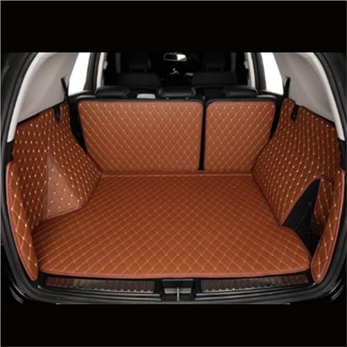 Tapis de coffre pour i3 2014-2015 marron protection sur mesure
