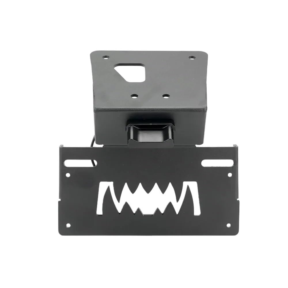 Support Plaque d'immatriculation Moto Finition Premium pour MSX 125