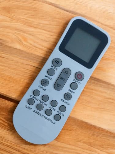 Image of Sanavya AC Remote Control - Compatible Replacement for Split & Window Air Conditioners - Replicates Genuine Remote Functions (LLYOD AC Remote 125)