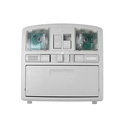 Luz de lectura para Mazda 6 2009-2013 consola de techo gris con interruptor de techo solar