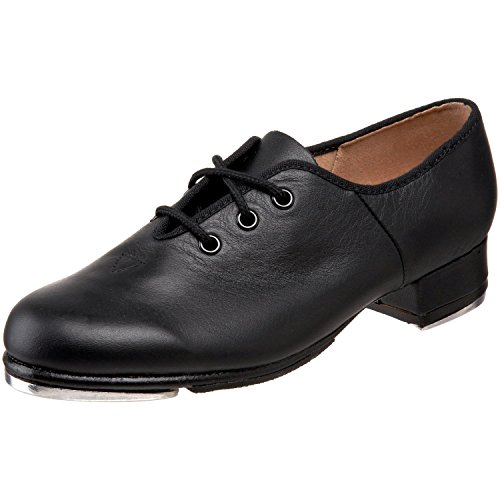 Bloch Girls Girl's Jazz Tap Full-Sole Leather Tap Dance Shoes, Black, 13 X US Little Kid by Bloch - Image 2