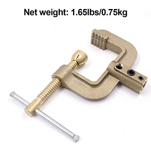 Hitbox G Ground Welding Earth Clamp 0.75Kg Full Cooper 400A High Standard Solid Brass Earth Clamp For Industrial Use #TOP3