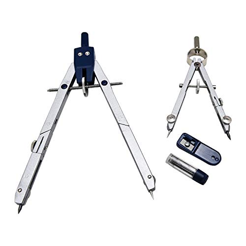 Profesional Compass For Geometry Up To 18 Inch Diameter,Geometry Precision Tool For Student,Drawing Tools & Drafting Kits For Engineer,Circle Drawing Tool,Geometry Set,Math Geometry Kits Set 10.6 Oz #TOP1