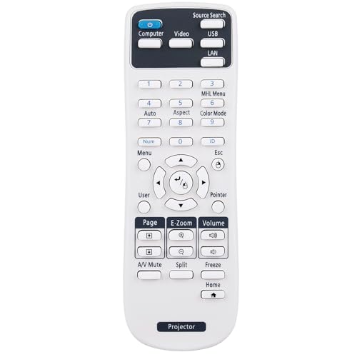 2181788 Replaced Remote fit for Epson Projector VS230 VS330 EX3220