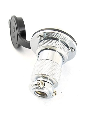 Conector de aviación GX25-5 con cubierta polvo 5 pines miniatura 2