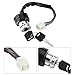 Qiilu Interruptor de Llave de Encendido,Interruptor de Encendido, Universal Car Motorcycle 6-Wire...