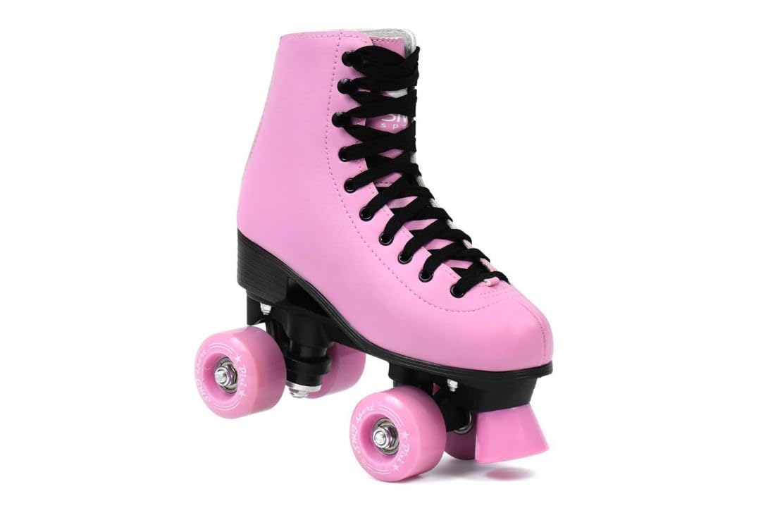 Pattini in linea classici da donna, con cuscinetti a sfera ABEC7, colore rosa menta e ragazza, classici, taglia 35, 36, 37, 38, 39, 40, 41