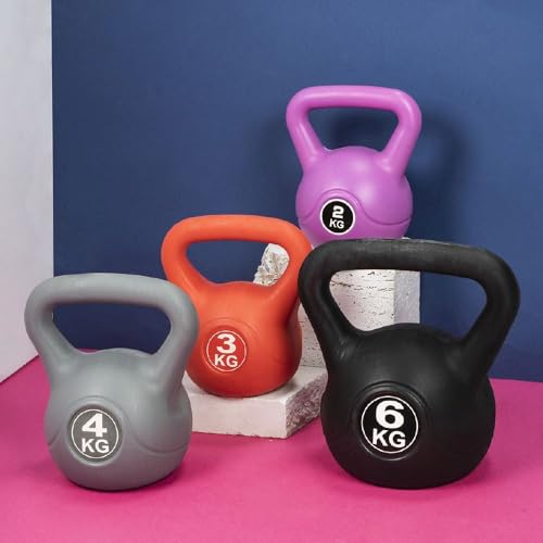 Kettlebell 3Kg rivestimento antiscivolo