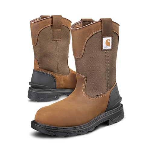 Carhartt Men's 11 WLNGTN SQ Toe BRN-M Work Boot