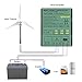 Smaraad MPPT Wind Turbine Charge Controller 12V/24V Auto Match, Mini Wind Generator Controller with IP67 Waterproof Suitable for 300W 400W 500W 600W Wind Turbine System, 3.1x3.2x2.6 Inches