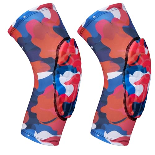 DGXINJUN Arm Sleeve Compression Padded Elbow Protector for Basketball Football Adult Size (1 Pair)