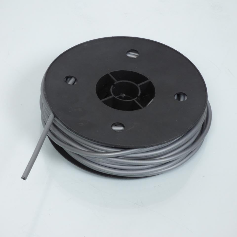 Cable plano estándar gris VELOX de 25m para motos, conductor tipo 30/10 en formato compacto
