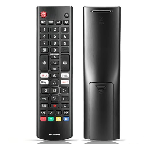 Mando a distancia de repuesto para televisores LG Smart TV, OLED, NanoCell y QNED, con 4 teclas de marcación rápida, no requiere configuración, perfecto para familias y personas mayores