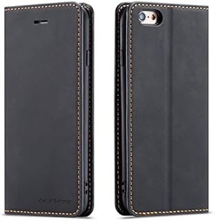 QLTYPRI Case for iPhone 7 Plus 8 Plus, Premium PU Leather Cover TPU Bumper with Card Holder Kickstand Hidden Magnetic Adsorption Flip Wallet Case Cover for iPhone 7 Plus 8 Plus - Green