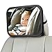 Autospiegel baby, Bruchsicherer rückspiegel baby Spiegel Auto Rückbank Kindersitz, 360° Schwenkbar Rücksitzspiegel für Baby Sicherheitsspiegel Auto Baby Zubehör - Geeignet für Allerlei Kopfstützen