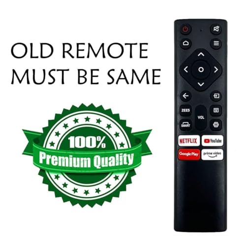 Image of Compatible with Nokia Tv Remote Control Original Suitable for FHD UHD OLED 4K Smart Android Television Without Voice Command and No Google Assistant Feature - Match Remote Exactly.