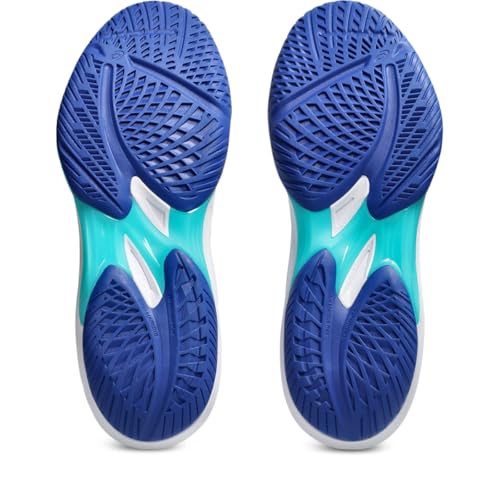 Image of ASICS Men's Sky Elite FlyteFoam 3 Volleyball Shoes, 8, White /ASICS Blue