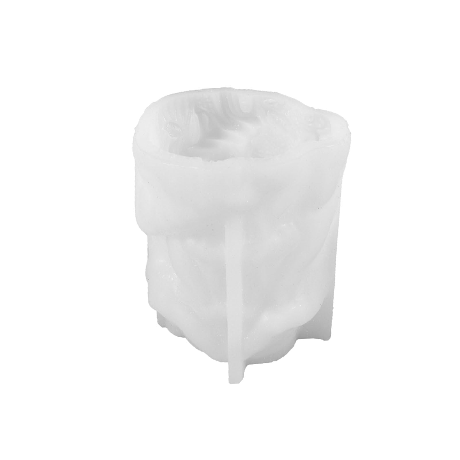 Whoasyst Tree Stump Jellyfish Embossing Silicone Molds Food Grade Silicone for Making Soap Chocolate Cake Resin Art Elastomer Cast for Waxlights