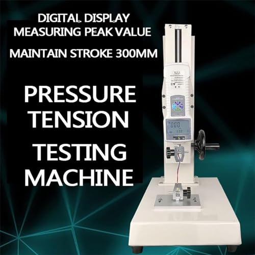 Ręczny cyfrowy miernik push-pull, tester siły ciągnącej na rozciąganie, skok 0-180 mm, pojemność 20 N, 5 zacisków do laboratoryjnego testowania napięcia
