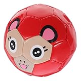 Alasum キッズ用製サッカーボール 軽量耐久 向けかわいいカートゥーン柄 フットボール 幼児の外遊び練習用ボール