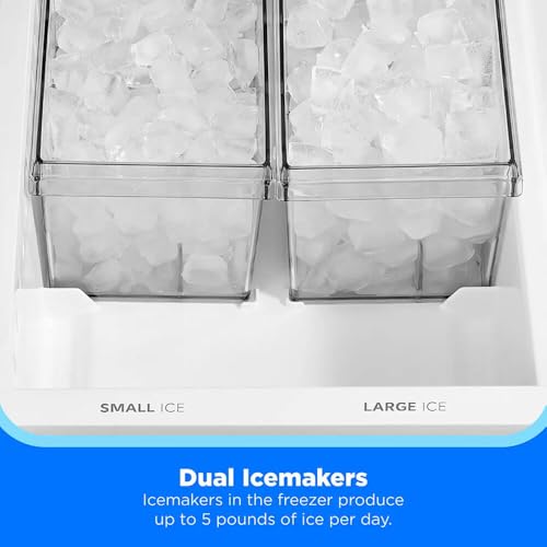 Midea MRF27I6BST 27 Cu. Ft. Stainless French Door Counter Depth Smart Refrigerator - Image 5