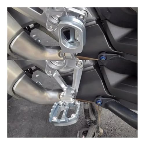 Repose-pieds Pliables X-adv 750 en Alliage Aluminium avec Système Rétractable Compact - 5