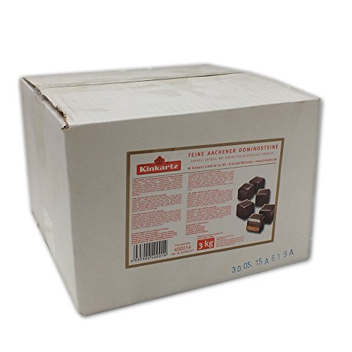 Lambertz Kinkartz Feine Aachener Dominosteine doppelt gefüllt mit Zartbitter-Schokolade (3kg Paket)