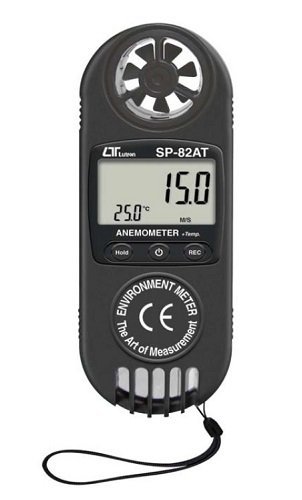 2-IN-1 ANEMÓMETRO CORRIENTE DE AIRE TEMPERATURA VIENTO VELOCIDAD SURF WM6