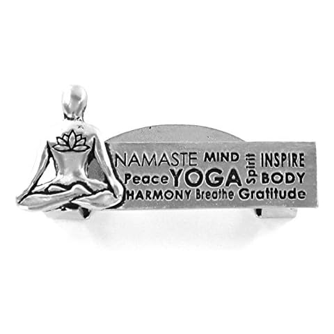 Yoga Business Card Photo Holder by Basic Spirit Cover