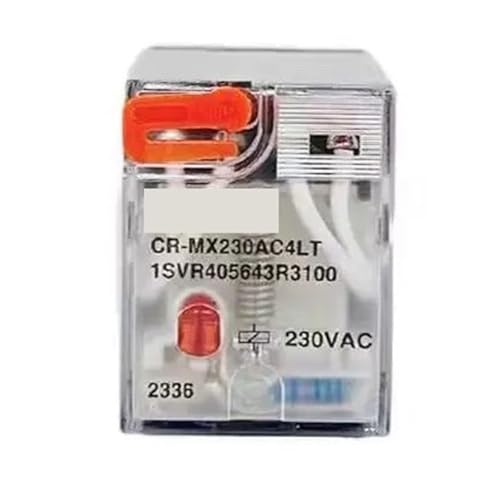 Relés miniatura CR-MX230AC4LT de 230VAC 4NO+4NC para aislamiento de señales mecánicas de 5A