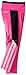 adidas Toddler Girls' Performance Tight Legging, Pink/White/Black, 3T