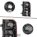 JSBOYAT Tail Light Assembly Replacement for 2008-2017 Jeep Patriot Rear Brake Taillight Taillamp Left Driver Side Bulbs Included