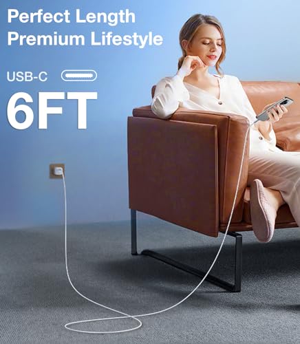 40W USB C Charger Block & USB C Cable 6ft - image 7