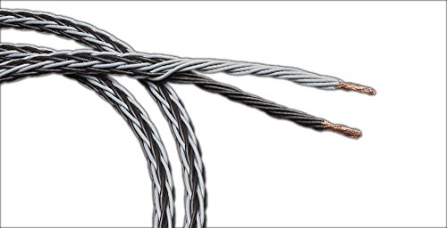 Materiale conduttore: Ultra Pure rame costruzione principio: 16 intrecciato, filamenti singolarmente isolati (8 X grigio, 8 X nero) RAM struttura cavo: vari spiaggia (tecnologia singola cavetti con diverse sezioni) conduttore: 2 X 6,62qmm dielettrico: polietilene diametro esterno: 12 mm, colore: Grigio/Nero